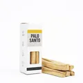Natural Palo Santo smudge sticks in a minimalist white box for home cleansing ritual - Palo Santo [English Version] - Small Box (3-4 Sticks) 40-50g