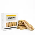 Natural Palo Santo smudge sticks in white packaging box for home energy cleansing - Palo Santo [English Version] - Large Box (10-20 Sticks) 110-120g