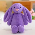 Adorably soft purple long-eared bunny plush toy, a perfect stuffed rabbit gift for kids - 28cm / Purple Rabbit