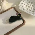 Adorabile molletta per capelli a forma di gatto nero in acetato di alta qualità - 1# Gatto Grigio Scuro