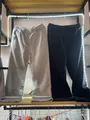 Pantalon de sport décontracté pour homme en gris et noir avec coupe ample et mode - S / Gris