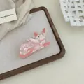 Pinza per capelli a gatto rosa perlato accessorio per uno stile dolce ed elegante - 3# Gatto Rosa