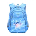 Ergonomic blue primary school backpack with cute fairy and stars print for boys and girls - Butterfly Fairy Style