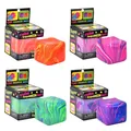 Farbiges Marmor-Textur Würfel-Quetschspielzeug für sensorischen Stressabbau - 4,5CM Wirbelmuster Würfel Squishy (OPP Beutel) Zufällige Farbe