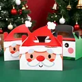 Kreative Weihnachts-Süßigkeitenschachteln mit Weihnachtsmann-Design - S-72 (Weihnachtsmann-Tragebox)