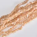 Macro detail of 4mm faceted champagne triangular crystal beads for DIY jewelry - 4mm (120-125 Pcs) / Bronze