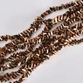 High-quality bronze plated 4mm triangle crystal glass beads for DIY jewelry making crafts - Antique Bronze