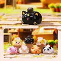 Animal crystal stone blind box set with 7 unique cartoon figurines for home decor - 8j001 Cute Little Paw Crystal Stone Box 6 / Full Box Set