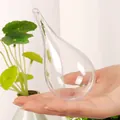 Pallina di Natale in acrilico trasparente a forma di goccia per decorazioni festive - Goccia d'acqua