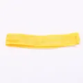 Elastic bright yellow 1.5cm headband for children's hair accessories variant SKU - Lemon Yellow Headband