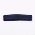 Navy blue shimmery elastic children's headband hair accessory 1.5cm width SKU variant - Ink Blue Headband