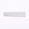 1.5cm light grey elastic headband for children's hair accessories DIY flower base - Light Silver Grey Headband