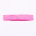 Vibrant pink 1.5CM elastic headband for kids, versatile accessory for hair flower matching - Water Red Headband