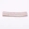 Soft and stretchable pink 1.5cm baby headband perfect for DIY hair flower accessories - Light Linen Headband