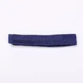 Dark blue shimmering 1.5cm elastic headband for girls hair accessories and DIY crafts - Deep Navy Blue Headband