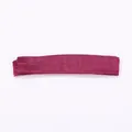 1.5cm fuchsia elastic children's headband with glittery texture for hair accessories - Wine Red Headband