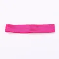 High-stretch 1.5cm width bright pink elastic headband for children DIY hair accessories - Retro Red Headband
