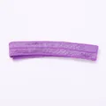 High-stretch 1.5CM children's elastic headband accessory in a vibrant purple solid color - Taro Purple Headband