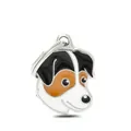 Pendentif chien Jack Russell Terrier en émail mignon porte-clés pour sacs et cadeaux - Jack Russell