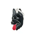 Mignon porte-clés en émail avec tête de chien berger allemand pour sacs et accessoires - Berger Allemand
