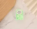Portable green jasmine petal soap flakes in clear travel container box - Green Jasmine [Boxed]