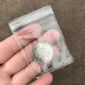 Petit sac transparent en PVC à fermeture éclair pour le rangement de bijoux et accessoires - 5*7-26 Microns Sans Trous [100 Pièces] - Offre À Durée Limitée