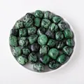 Φυσικοί γυαλισμένοι λίθοι Ruby in Zoisite για θεραπευτικούς κρυστάλλους και διακόσμηση. - Ρουμπίνι Ζοϊσίτης / 100g/Πακέτο (2-3CM)
