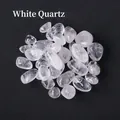 Natural tumbled clear quartz stones for home decoration and healing crystal therapy - Clear Quartz (Premium) / 1.5-2cm/100g