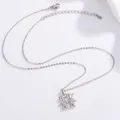 Detailed macro shot of a cute titanium steel cartoon children character pendant necklace. - Double Cartoon Figure Style (08)