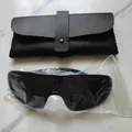 Gafas estenopeicas negras profesionales para corrección visual con estuche de cuero premium - Juego de Gafas Estenopeicas Con Estuche de Cuero