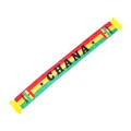 Ghana fans satin scarf in national flag colors, 135x14cm for 2026 World Cup supporters - 135cm / Ghana