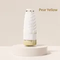 Compact five-fold UV protection sun and rain umbrella in elegant pear yellow finish - Gradient Style / Pear Yellow