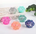 Colorful glitter cat paw squishy fidget toys for stress relief and sensory play - Cat Paw Style