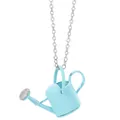 Collier avec pendentif arrosoir bleu clair créatif pour un style de bijoux hip-hop. - Bleu Ciel (XL2254)