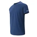 Hochwertiges, schnelltrocknendes blaues Herren-Sport-T-Shirt für Laufen und Fitnesstraining - S / Blau