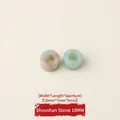 Colorful resin big hole beads 10x7x5mm for DIY jewelry and garment decoration - 10mm / Shoushan Stone Pattern