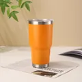 30oz vibrant orange vacuum insulated stainless steel travel tumbler for car and outdoor use - 900ml/30oz / Orange