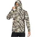 Men's hooded sun protection ice silk shirt with integrated mask in dead wood camouflage - M / Tops / Dead Wood Camouflage (DYF01-QZ31)