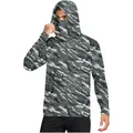 Men's camouflage UV protection cooling hoodie with face mask for outdoor activities - M / Tops / Camouflage Print (DYF01-QZ32)