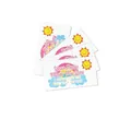 Pack of 100 Colorful Rainbow and Sun Design Thank You Gift Cards for Small Business - Happy Style (KA008) / Pack of 100