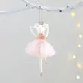 Niedliche Maus-Ballerina-Dekoration mit rosa Tüllrock und goldener Krone - Hände Hoch (Stil A)