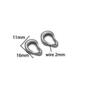 Polished silver stainless steel oval pendant frame for DIY jewelry making 11x16mm size - Irregular Small Oval Frame Steel Color