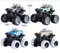 4er-Pack bunte Camouflage-Trägheits-Monstertruck-Spielzeuge für Jungen, 8,5 cm - Graffiti-militär-geländefahrzeug [nackt Zufällige Farbe Und Frisur]