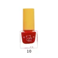 Long-lasting water-based nail polish in vibrant orange-red shade, color number 10 - 8ml / 10# Candied Hawthorn Red