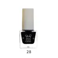 Professional black water-based nail polish, long-lasting quick-dry formula shade 28. - 8ml / 28# Polar Night Black