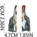 Bestickter Jesus-Aufnäher für Kleidung, Dekoration, Größe 6 cm x 4,7 cm, DIY-Patch - Jesus Stil 8