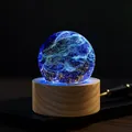 Boule Bleue De 40 Mm + Base