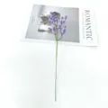 Tallo único de flor de paniculata artificial morada para decoración de bodas - Púrpura