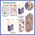 Detailed Infeel.Me 3D scenery sticker set including PET sheets and foldable cards - Giant's Eraser (Today's Business Vol. 44)