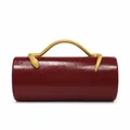 Burgundy gold snake